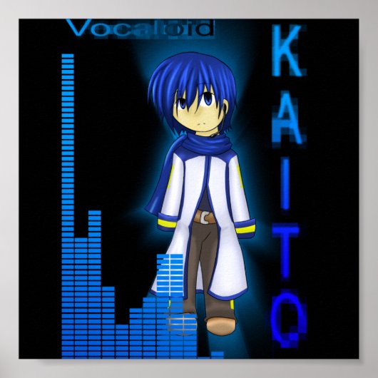 Poster Vocaloid KAITO (Devant)