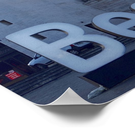 Poster Vodafone Arena, stade de Besiktas (Coin)