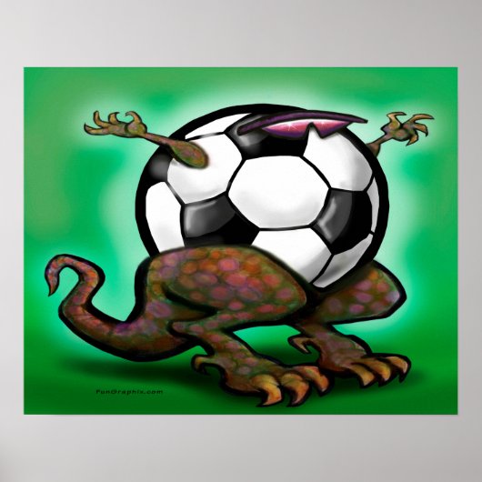 Poster Voetbal (Voorkant)