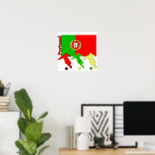 Poster Voetbal (Thuiskantoor)