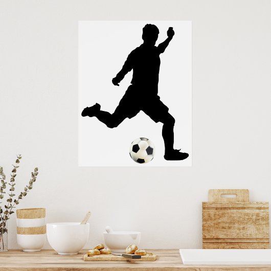 Poster Voetbal (Keuken)