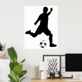 Poster Voetbal (Thuiskantoor)