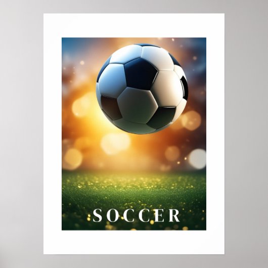 Poster Voetbal (Voorkant)