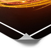 Poster-Voetbal 24 x 24 inch Poster (Hoek)