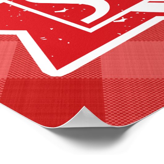 Poster Voetbal afdrukken (Hoek)