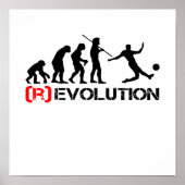 Poster Voetbal Evolution/Revolution Chart (Voorkant)
