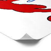 Poster Voetbal Peru (Hoek)