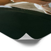 Poster Vœux de mariage à l'écriture minimale Photo person (Coin)