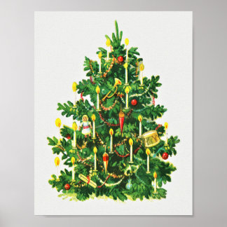 Poster voeux de Noël (1921) Art vintage