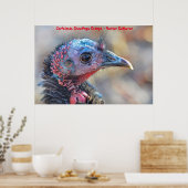 Poster Vœux de Noël Papy Chasseur-Cueilleur (Cuisine)