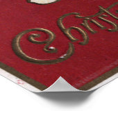 Poster voeux de NoëlKid Pékin pour Père Noël (Coin)