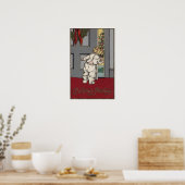 Poster voeux de NoëlKid Pékin pour Père Noël (Cuisine)