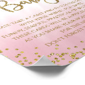 Poster Voeux Pour Baby shower Bébé Jeu (Coin)