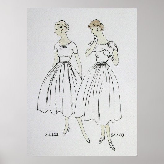 Poster Vogue 1953 (Devant)