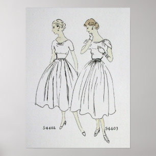 Poster Vogue 1953