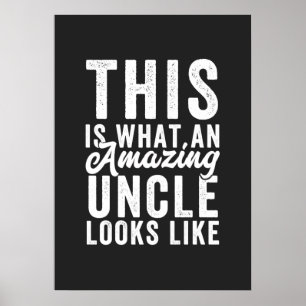 Poster Voici à quoi ressemble un oncle Extraordinaire