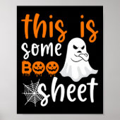 Poster Voici Bosheet Ghost Retro Halloween Costume Me (Devant)