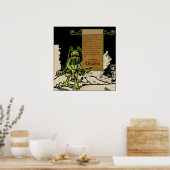 Poster Voici Cthulhu... (Cuisine)