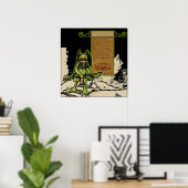 Poster Voici Cthulhu... (Bureau à domicile)