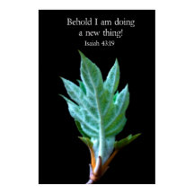 Voici, je fais une nouvelle chose