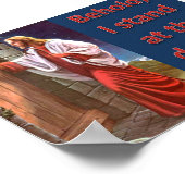 Poster Voici, je me tiens à la porte et frappe (Coin)