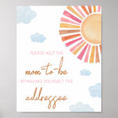 Poster Voici La Station Enveloppe Sun Girl (Devant)