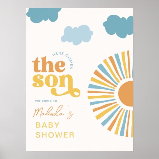 Poster Voici l'Affiche de bienvenue du Fils (Devant)