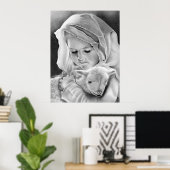 Poster Voici l'agneau de Dieu Imprimer (Bureau à domicile)