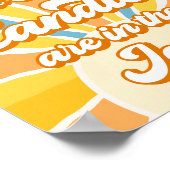 Poster Voici le Baby shower Sun Devinez combien (Coin)