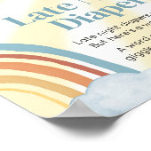 Poster Voici le fils Retro Late Night Diapers (Coin)