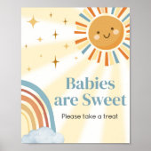 Poster Voici le Fils Retro Les bébés sont doux (Devant)