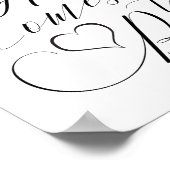 Poster Voici le Mariage professionnel de mariée enfant (Coin)