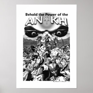 Poster Voici le pouvoir de l'affiche Ankh