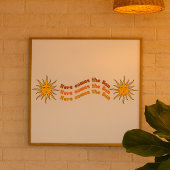 Poster Voici Le Soleil