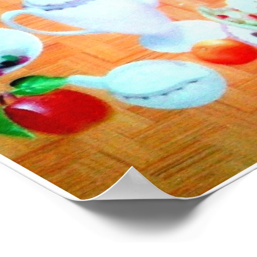 Poster Voici Ma Cuisine (Coin)