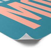 Poster Voici Mon Cirque. Ce Sont Mes Singes (Coin)