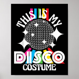 Poster Voici Mon Costume Disco - 1970 Funky Party les ann