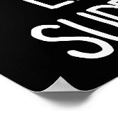 Poster Voici Mon Fil De Soutien Émotionnel (Coin)