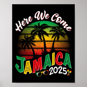 Poster Voici Nous Venons Jamaïque 2025 Filles Trip Famill
