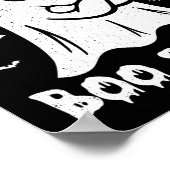 Poster Voici Une Feuille De Boite Halloween Ghost Funny C (Coin)