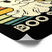 Poster Voici Une Petite Feuille De Boite Ghost Retro Hall (Coin)