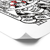 Poster Voici, une Vierge Conceve - Madonna et Chil (Coin)