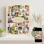 Poster Voici Us Photo Collage 40 Photos Carrés Cream<br><div class="desc">Poster modèle photo que vous pouvez customiser avec jusqu'à 40 photos différentes. Le libellé est écrit en caractères maigres typographie et se lit "This Is Us", que vous êtes invité à modifier si vous le souhaitez. Le modèle photo est prêt pour vous à ajouter vos images travaillant de gauche à...</div>