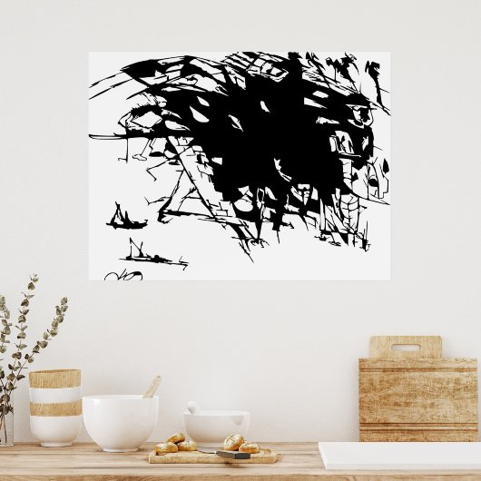 POSTER VOID NOIR (Cuisine)