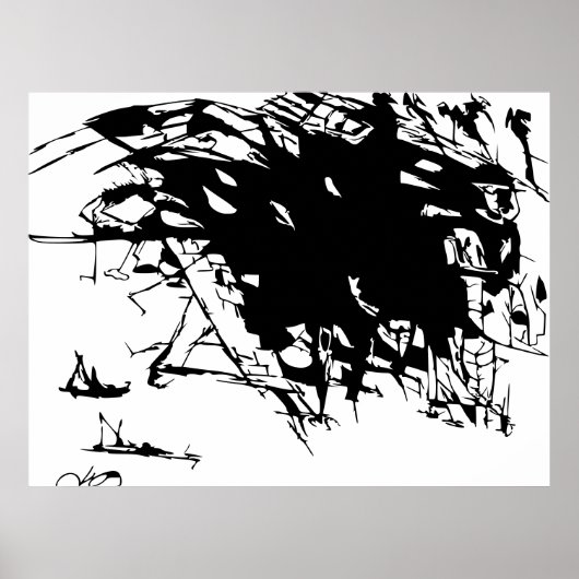 POSTER VOID NOIR (Devant)