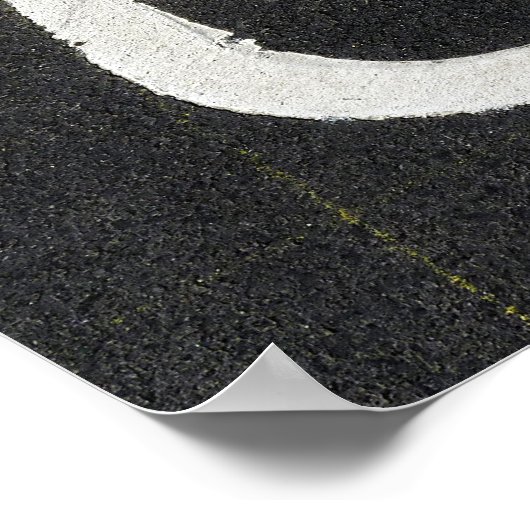 Poster Voie cyclable - IV (Coin)