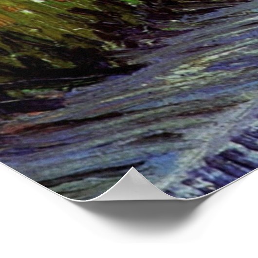 Poster Voie dans le Parc Voyer d'Argenson par Vincent van (Coin)