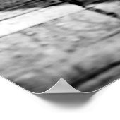 Poster Voie de briques anciennes (Coin)