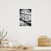 Poster Voie de briques anciennes (Cuisine)