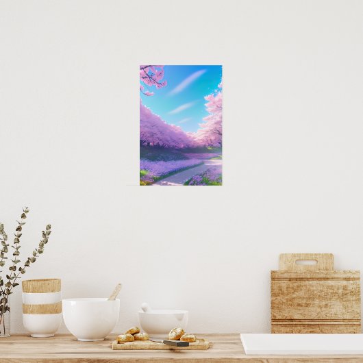 Poster Voie de floraison (Cuisine)